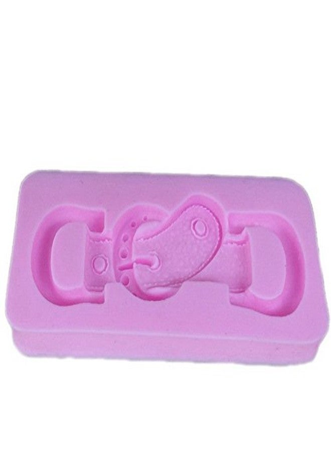 Futaba Fashion Belt Buckle Shape Silicone Mold - Image 4